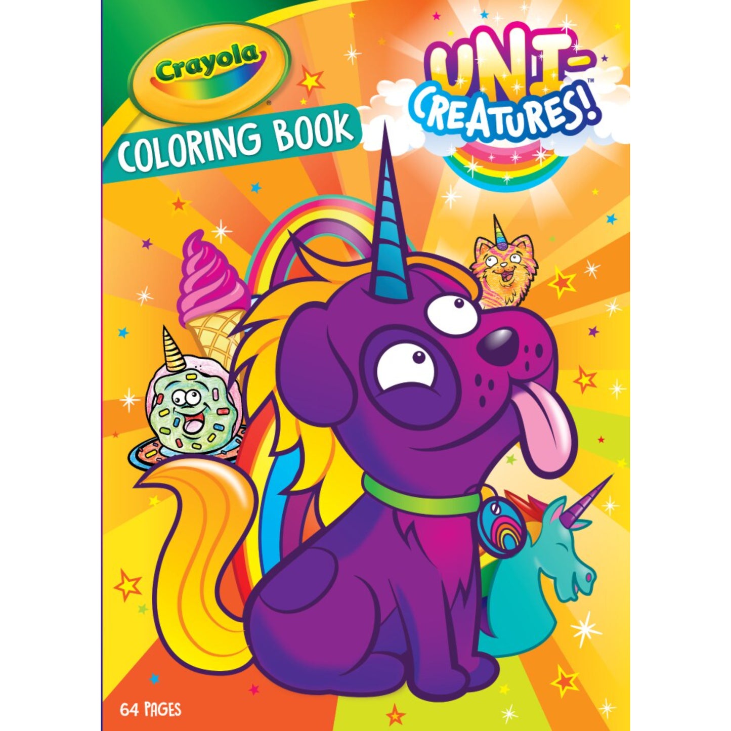 Crayola Uni-Creatures Colouring Book