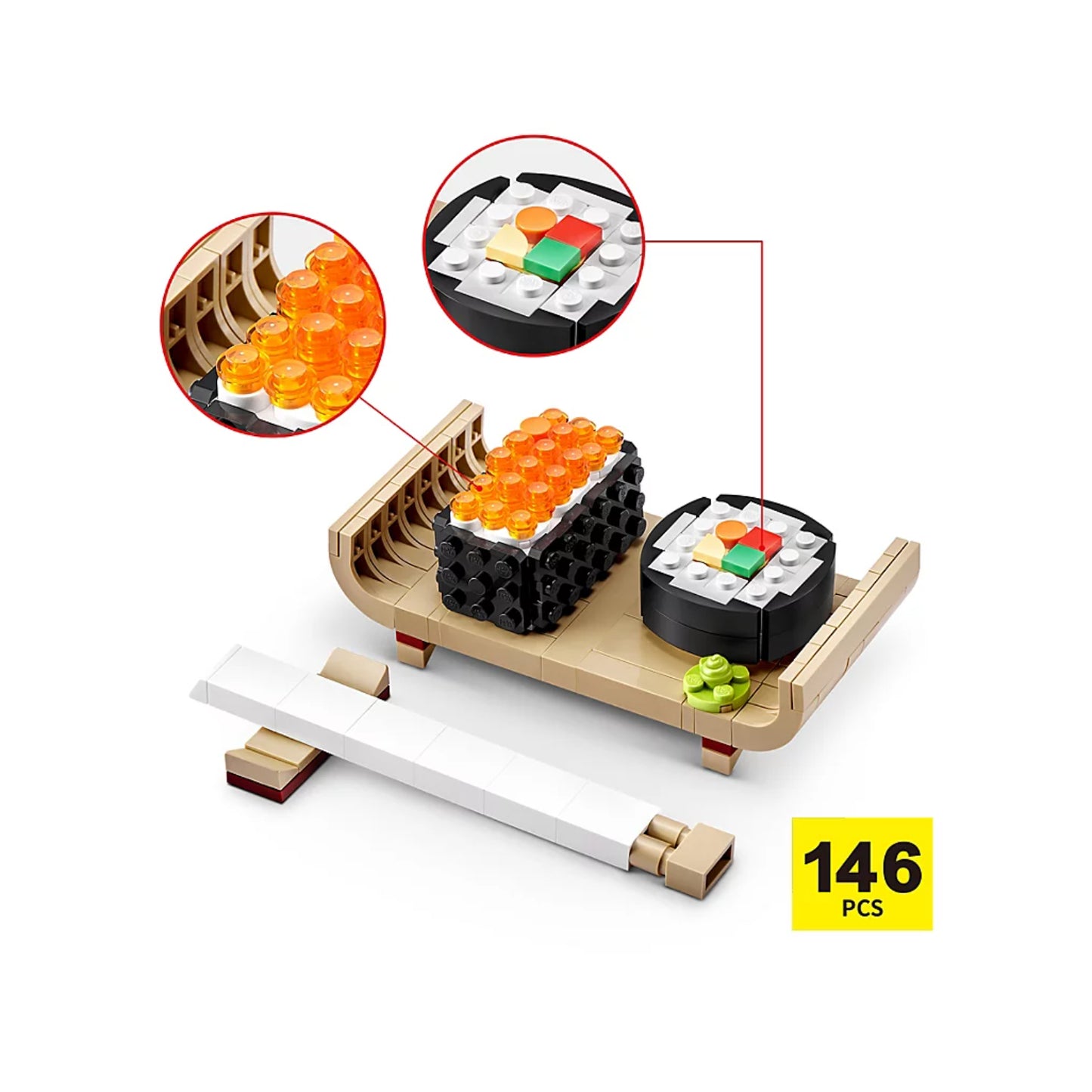 Zuru Max Builds 4 Balls - Sushi Bar