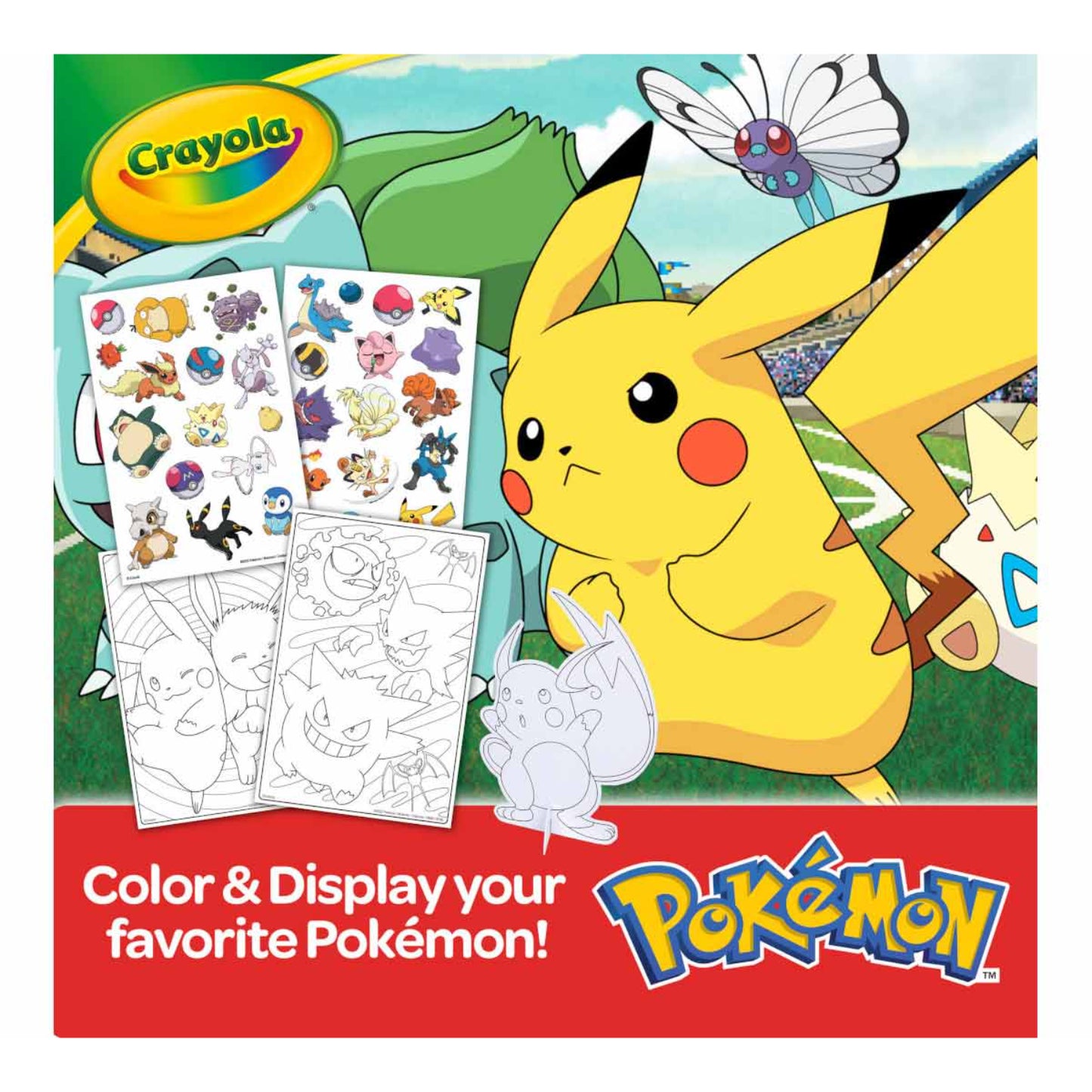Crayola Pokemon Pikachu Art Case
