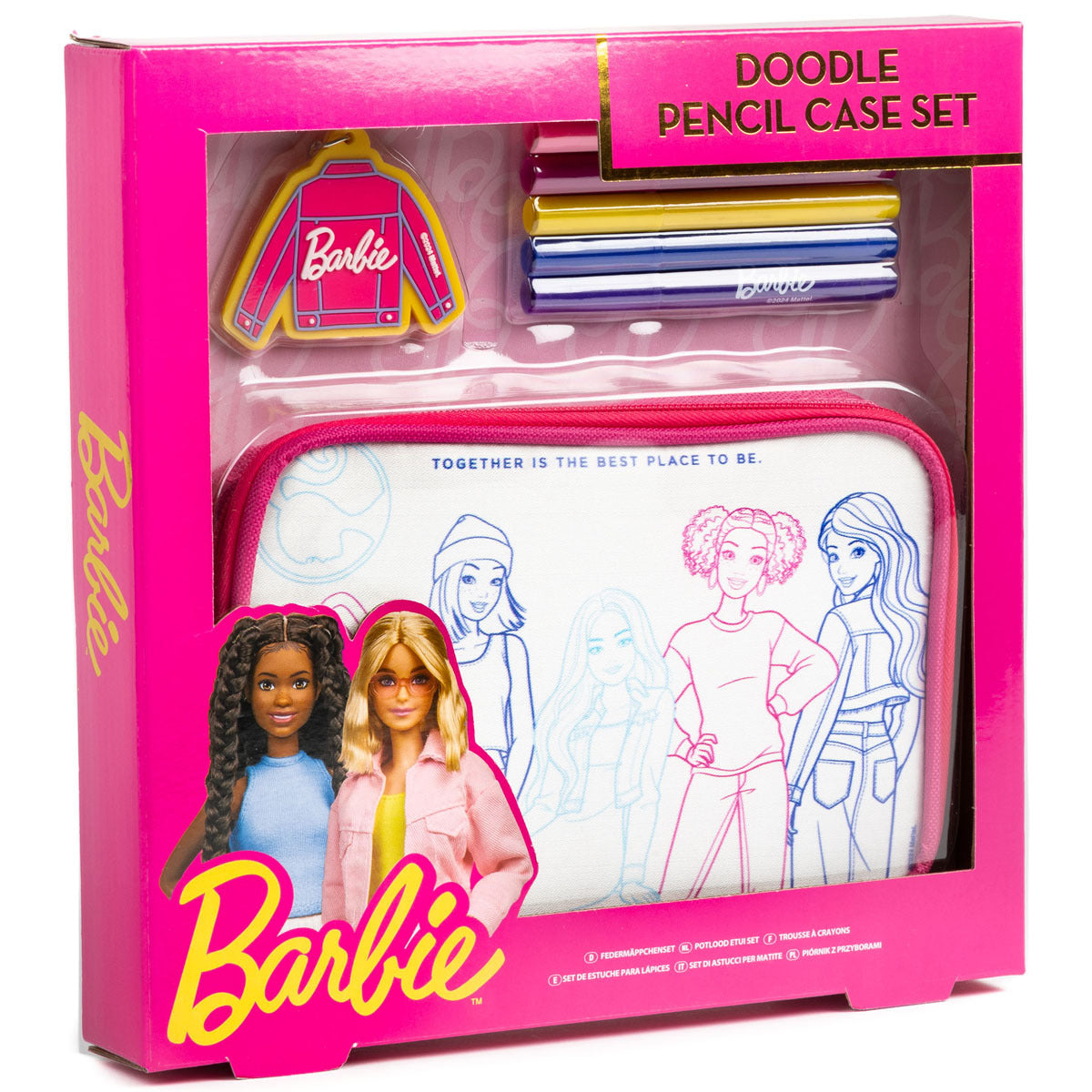 BARBIE PENCIL CASE SET