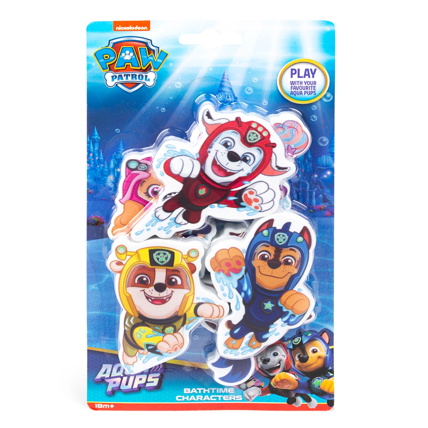 Paw Patrol Aquapups Bathtime Characters