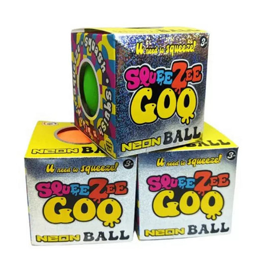 SqueeZee Goo Neon Ball - Assorted Colours