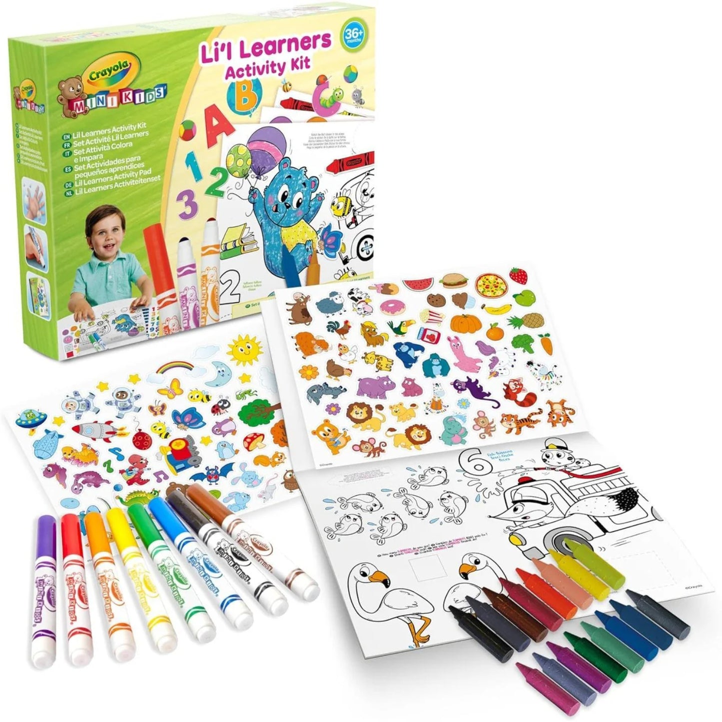 Crayola Mini Kids Li'l Learners Activity Kit