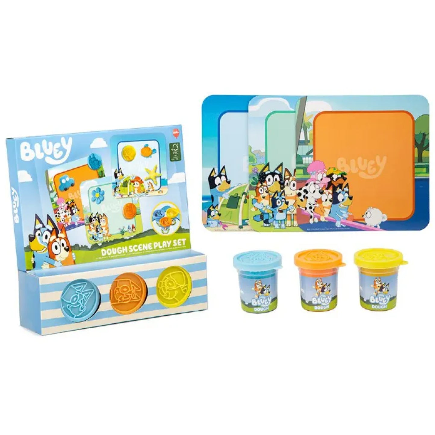 Bluey Dough Scene Play Set