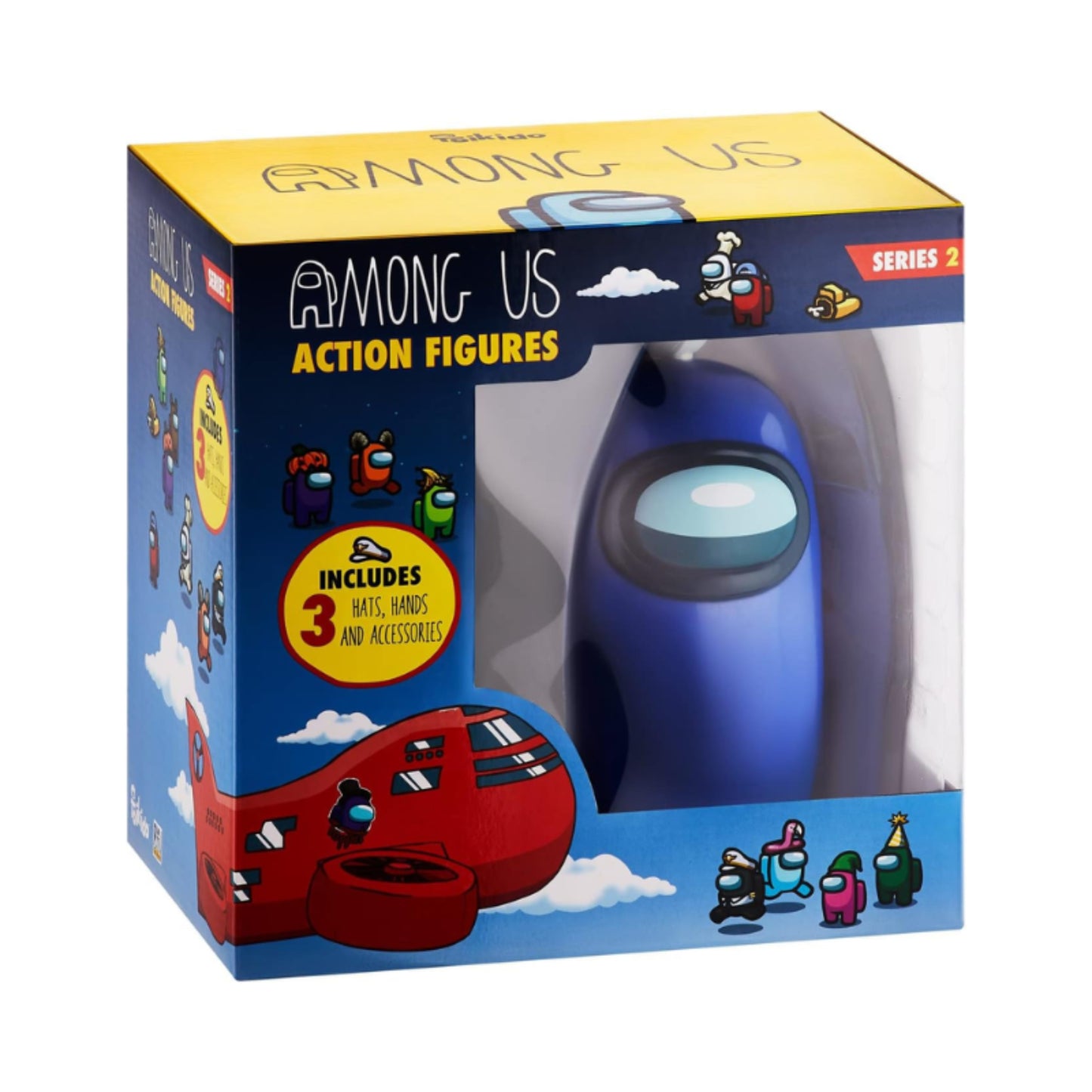 Amongus Large Action Figure - Assorted Colours