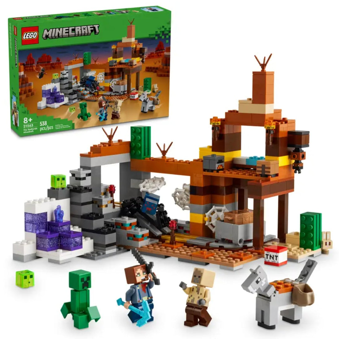 Minecraft Lego Badlands Mineshaft