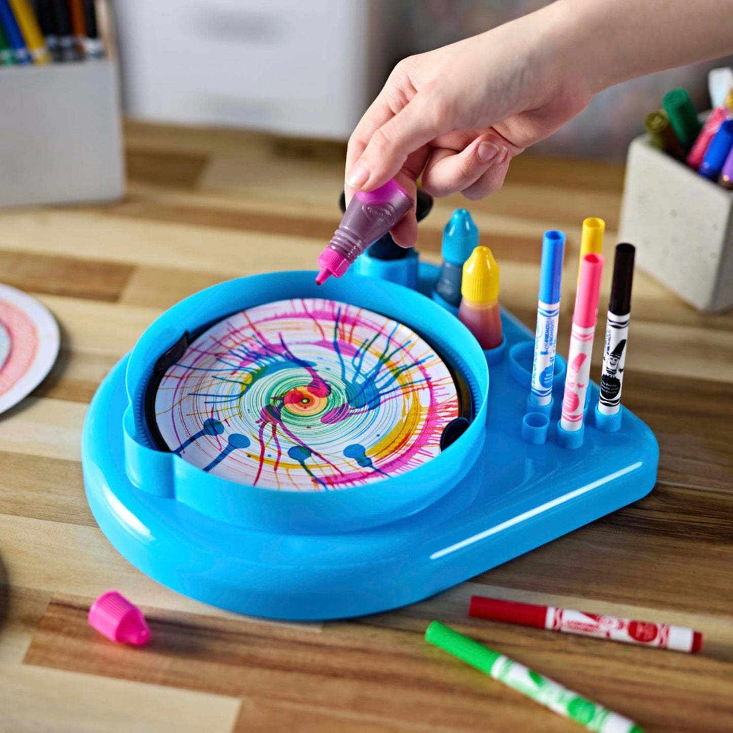 Crayola Spin and Spiral Art