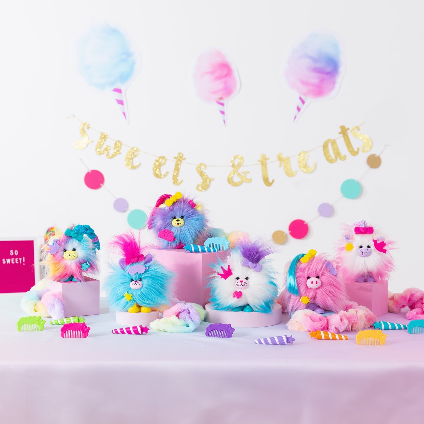 Cotton Candykins Plush Pets - Assorted Styles