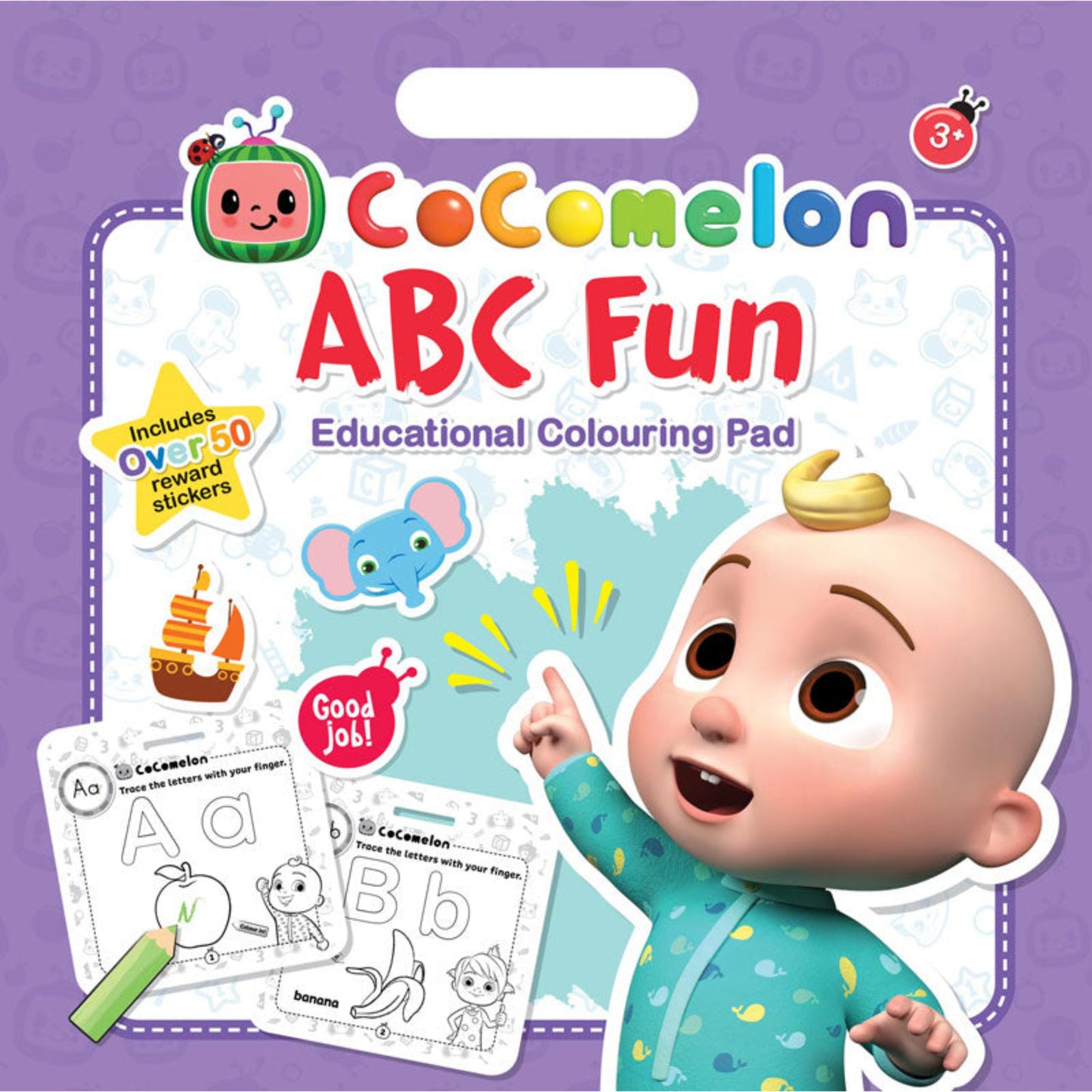 Cocomelon ABC Fun Colouring Pad
