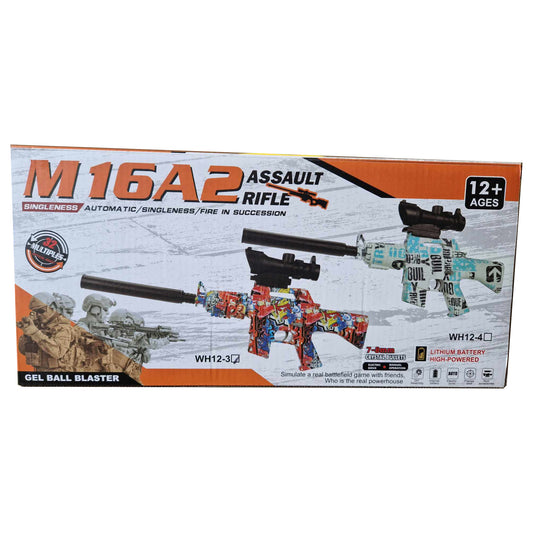 M16A2 Gel Blaster - Multicolour