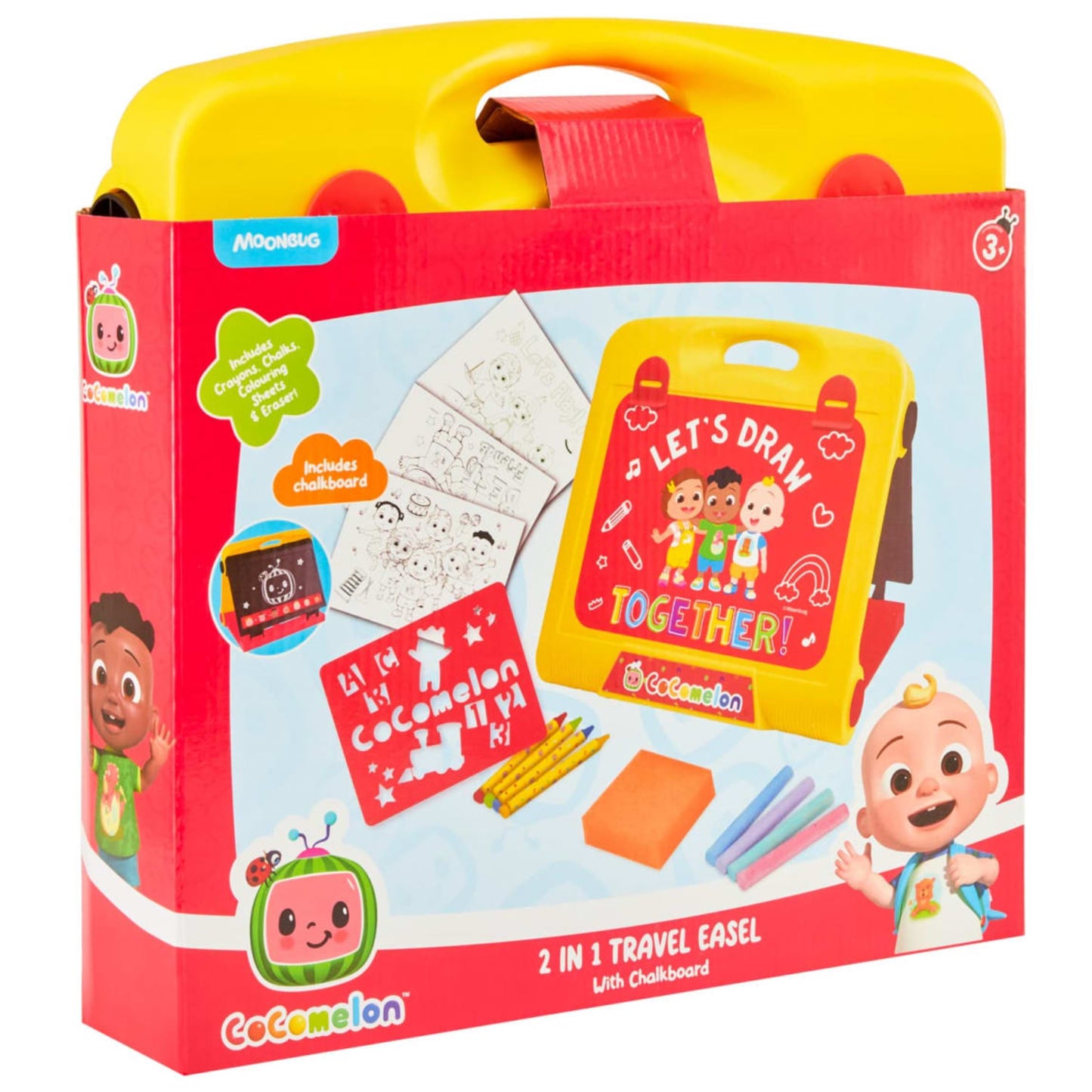 Cocomelon 2 in 1 Travel Easel