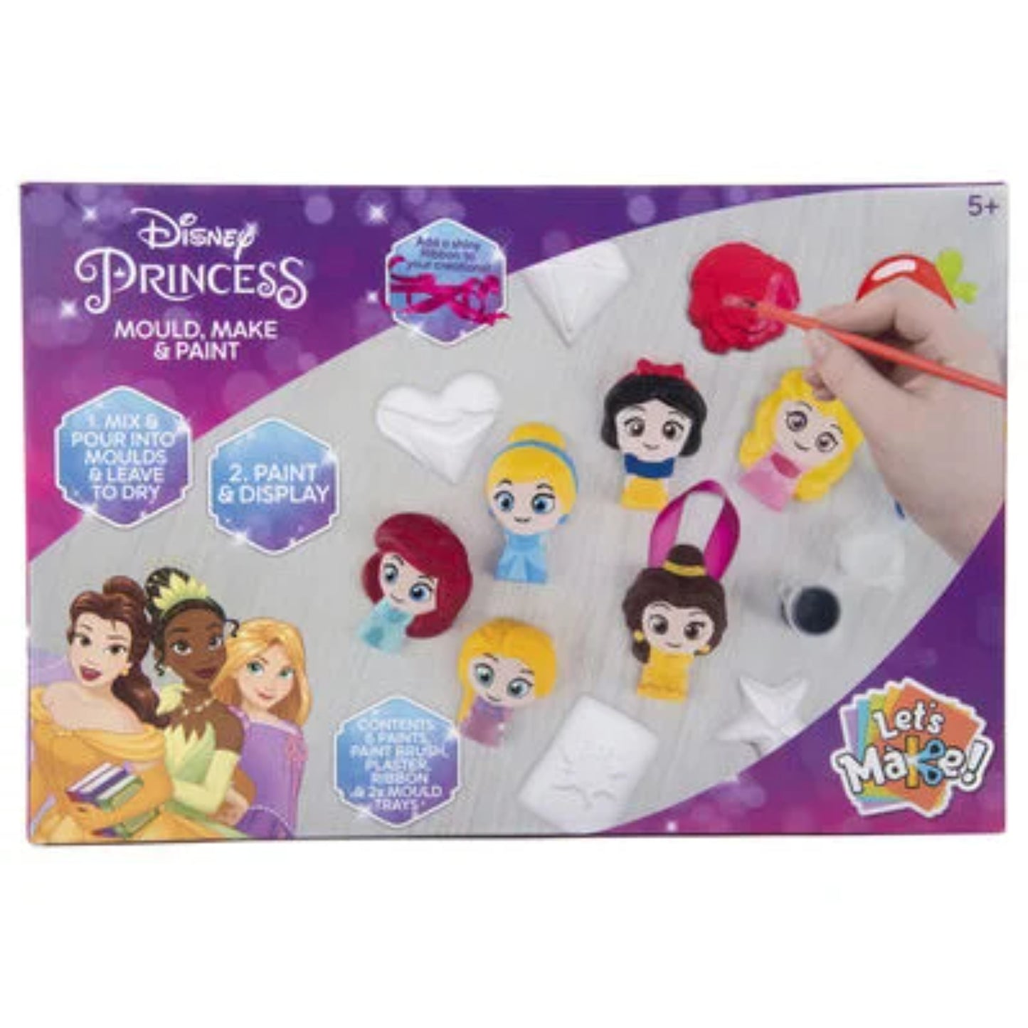 Disney Princess Mould Make and Paint