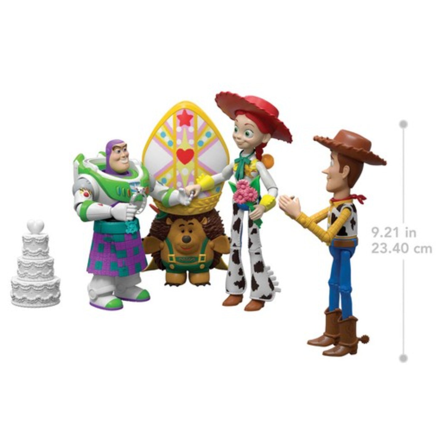 Toy Story 5 Play Scale Buzz & Jessie Forever 4 Pack