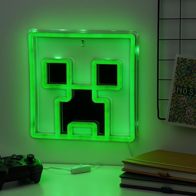 Minecraft LED Creeper Neon Light