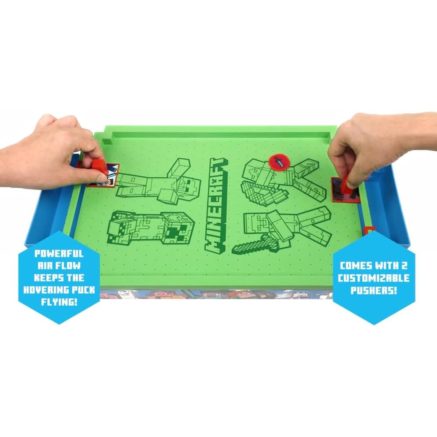 Minecraft Arcade Air Hockey - Overworld (Premium Series)