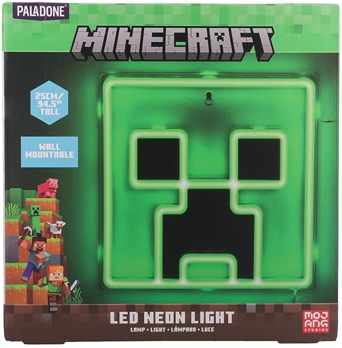 Minecraft LED Creeper Neon Light