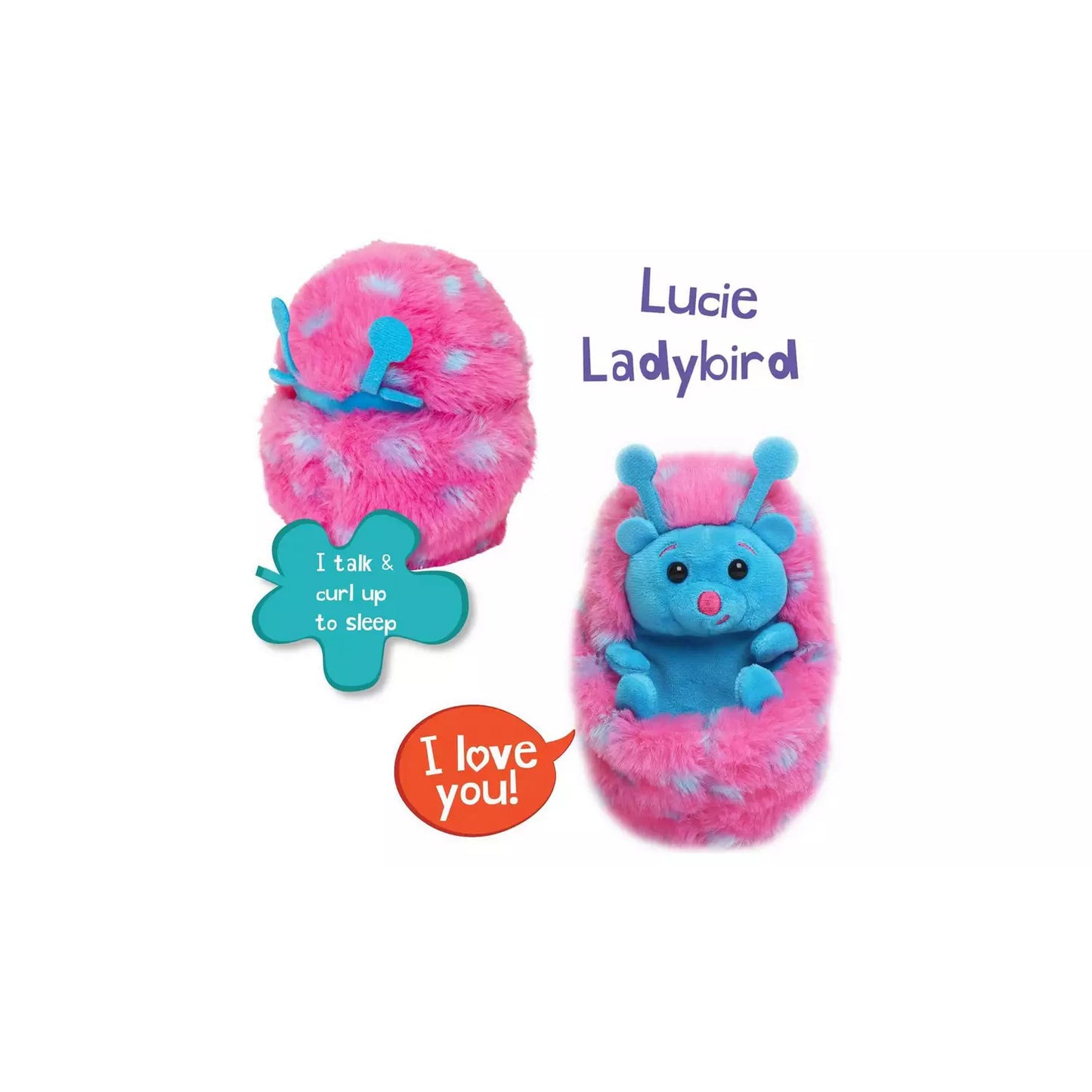 Curlimals Lucie the Ladybug