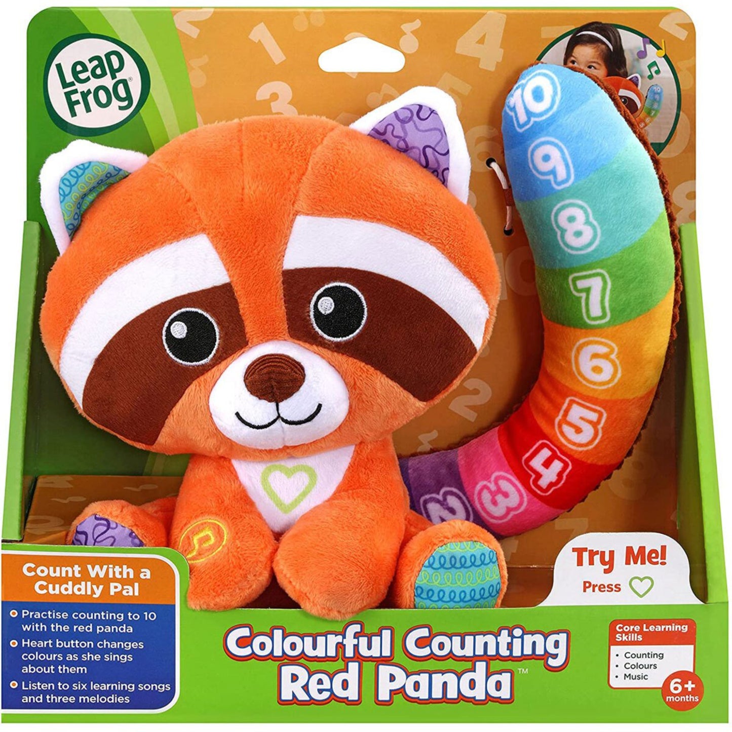 Leapfrog Colourful Counting Red Panda