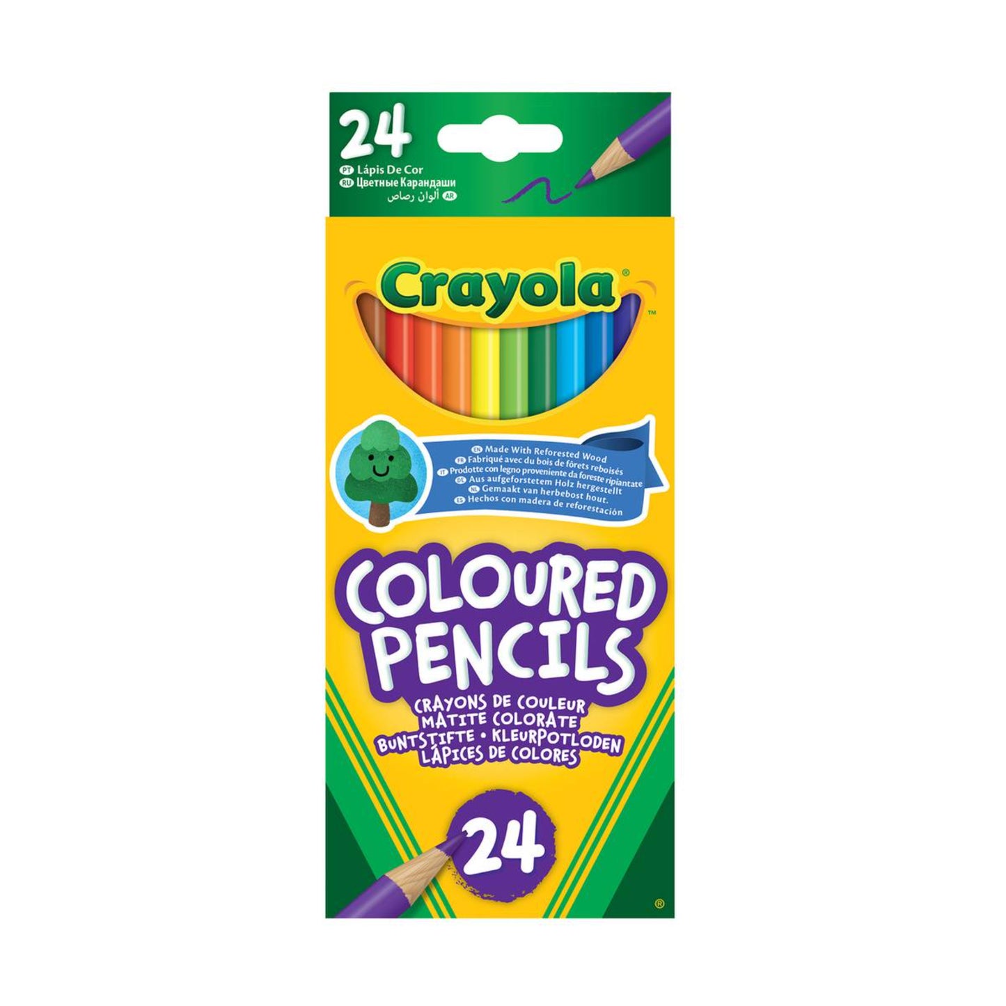Crayola Coloured Pencils - 24