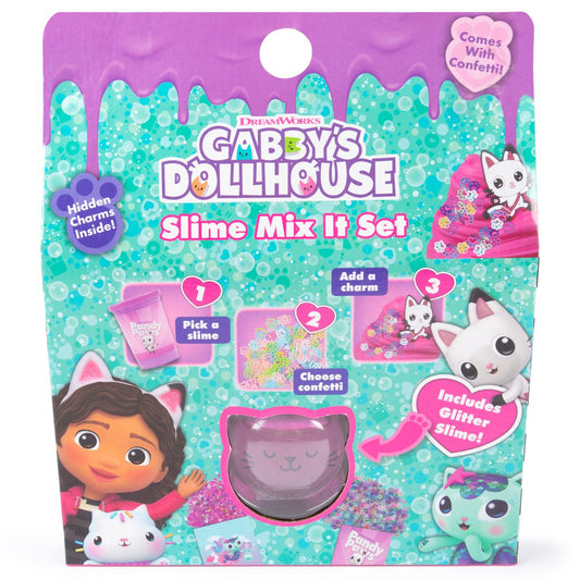 Gabbys Dollhouse Slime Mix It Set