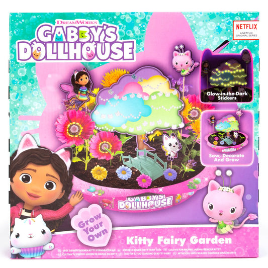 Gabbys Dollhouse Grow your own Kitty Fairy Garden