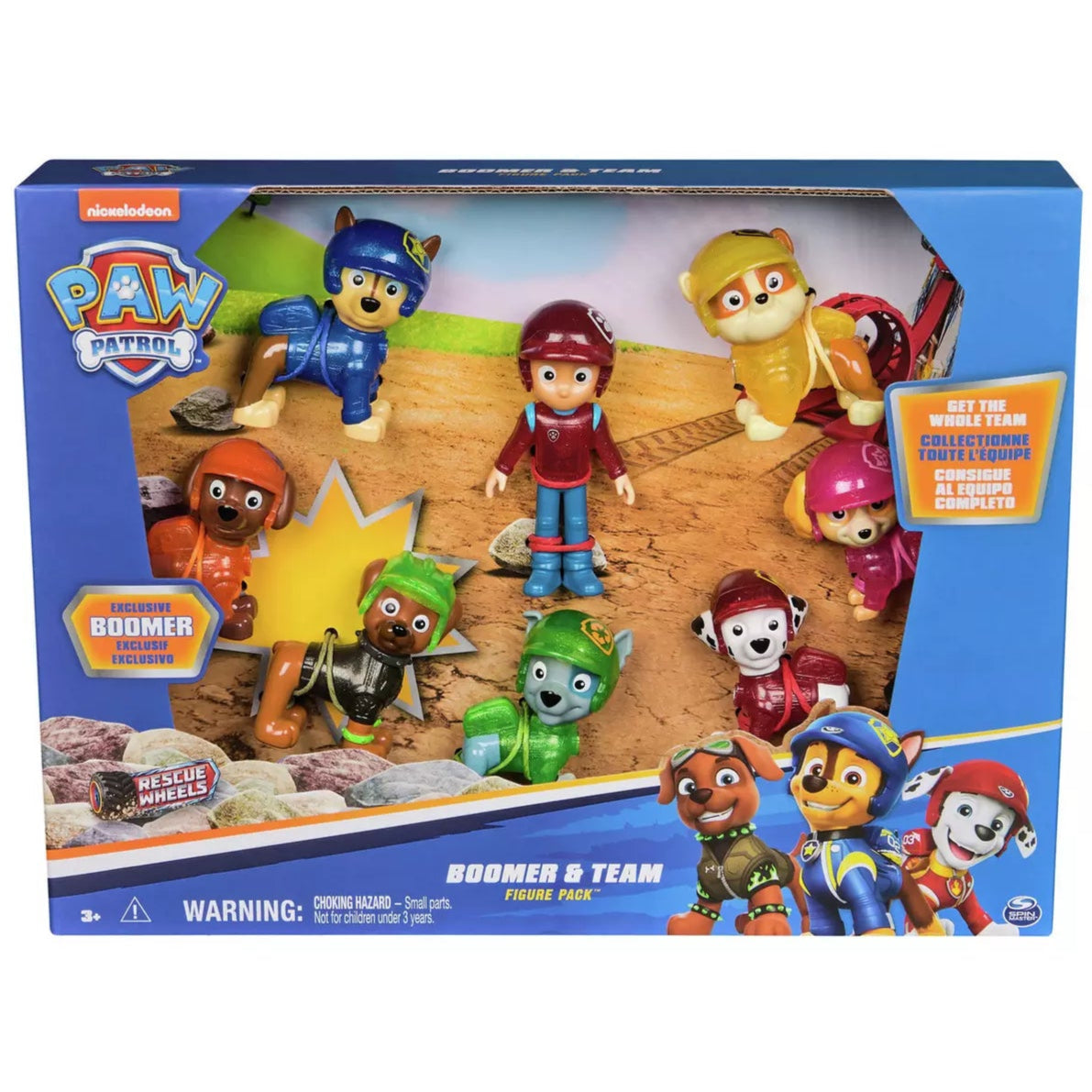 Paw Patrol Boom and Team Figure Pack