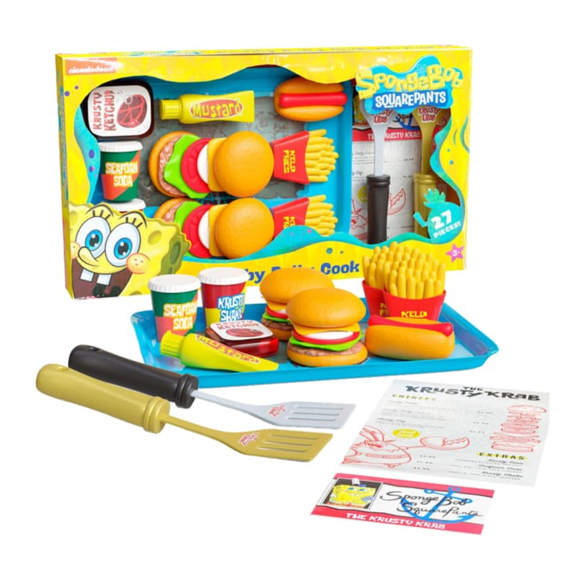 Spongebob Krabby Patty Cook Playset