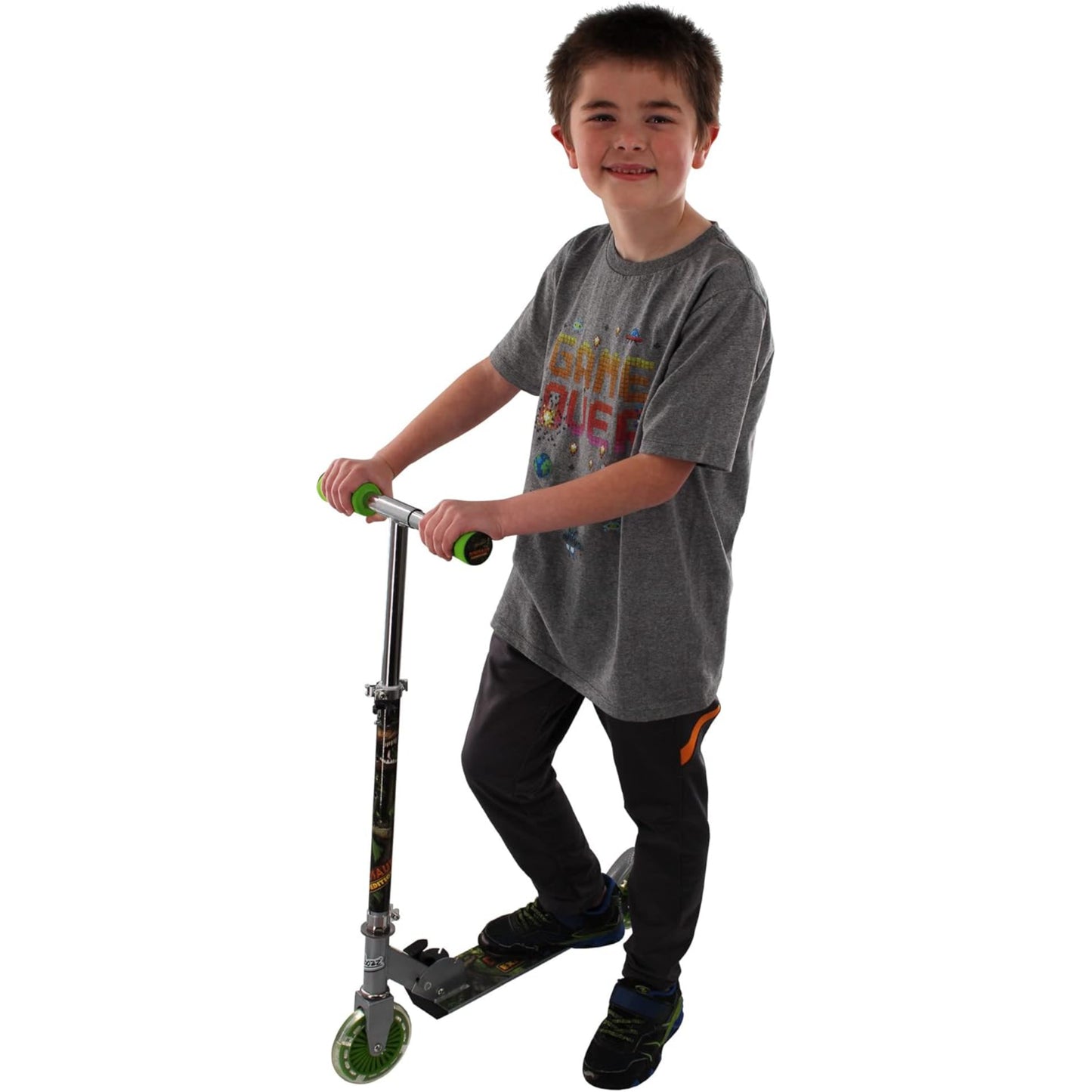 Dinosaur Expidtion Scooter with Light Up Wheels