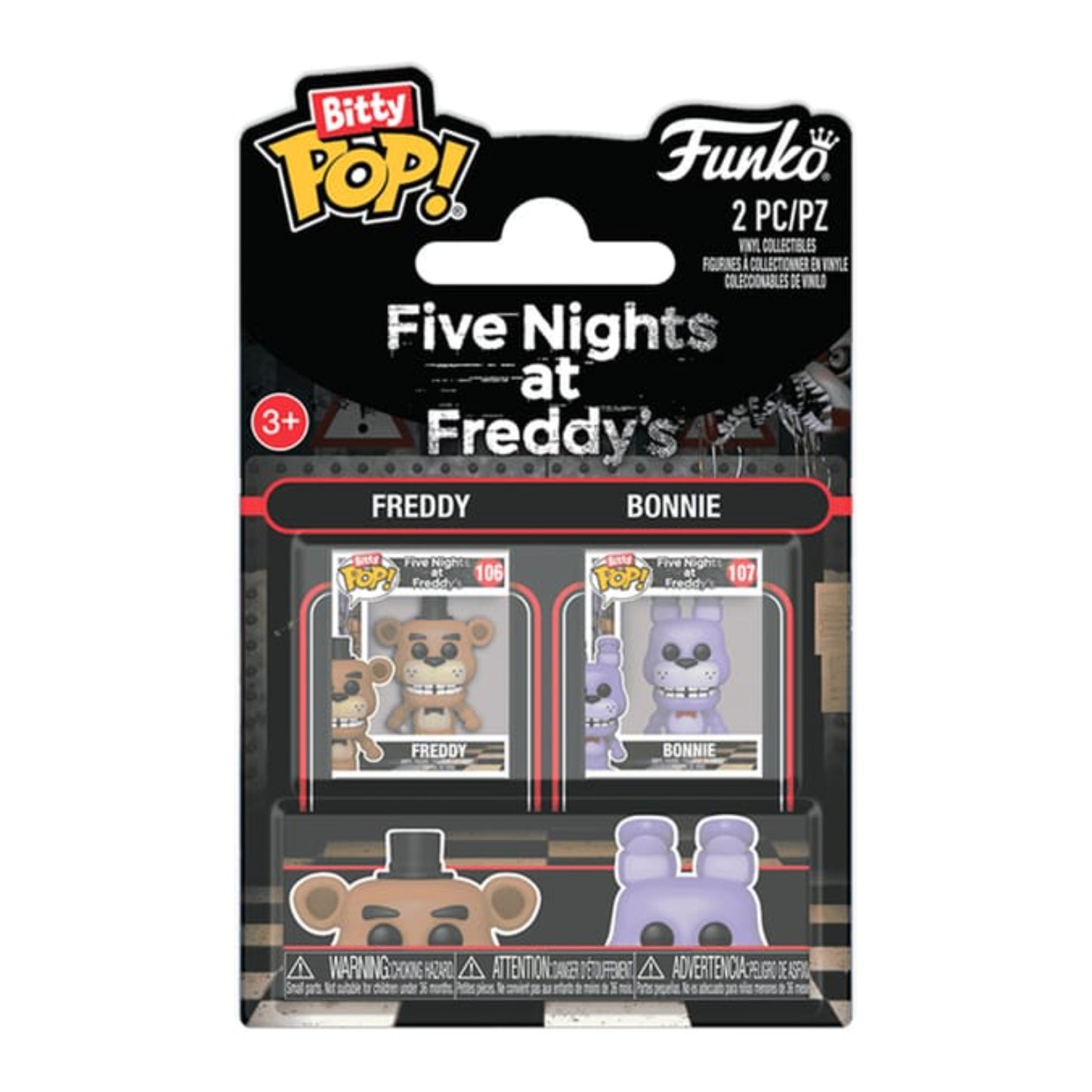 Bitty Pop Five Night of Freddy's Duo