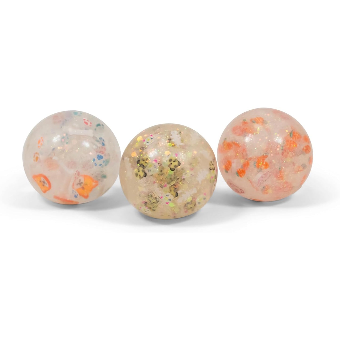 SCRUNCHEMS PETS DIDDY SQUISH BALL - 3PK