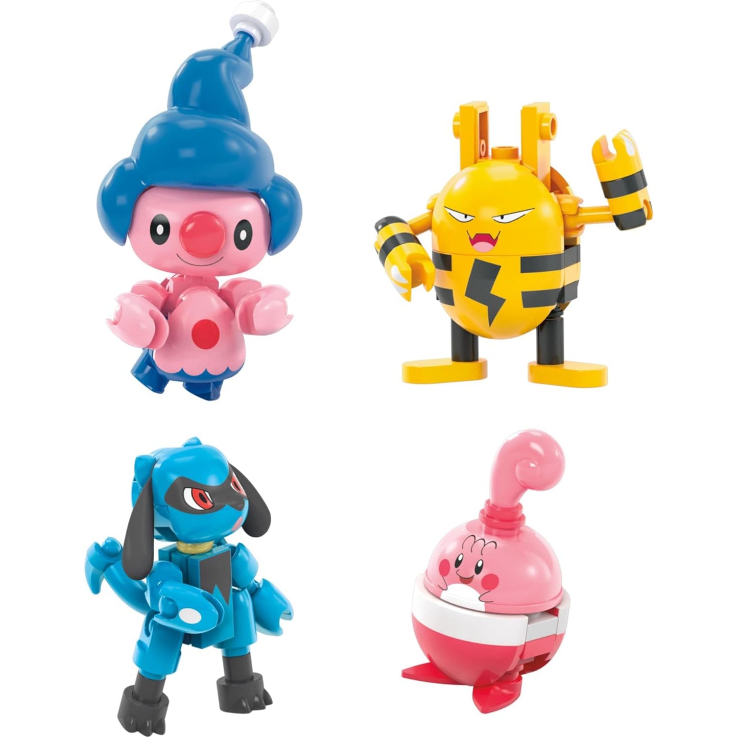 Pokemon MEGA Blocks Figures 8 Pack 189 Pieces (Reduced Packaging)