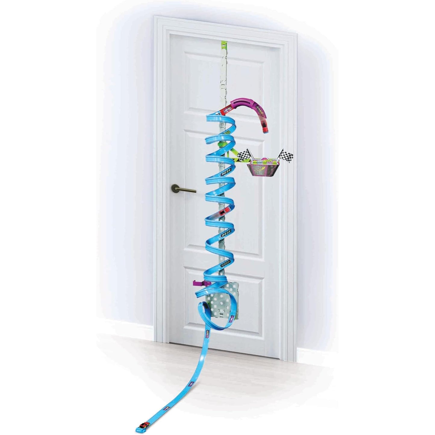 CyberRacers Pro Vertical Launch Door Hanging Track Set