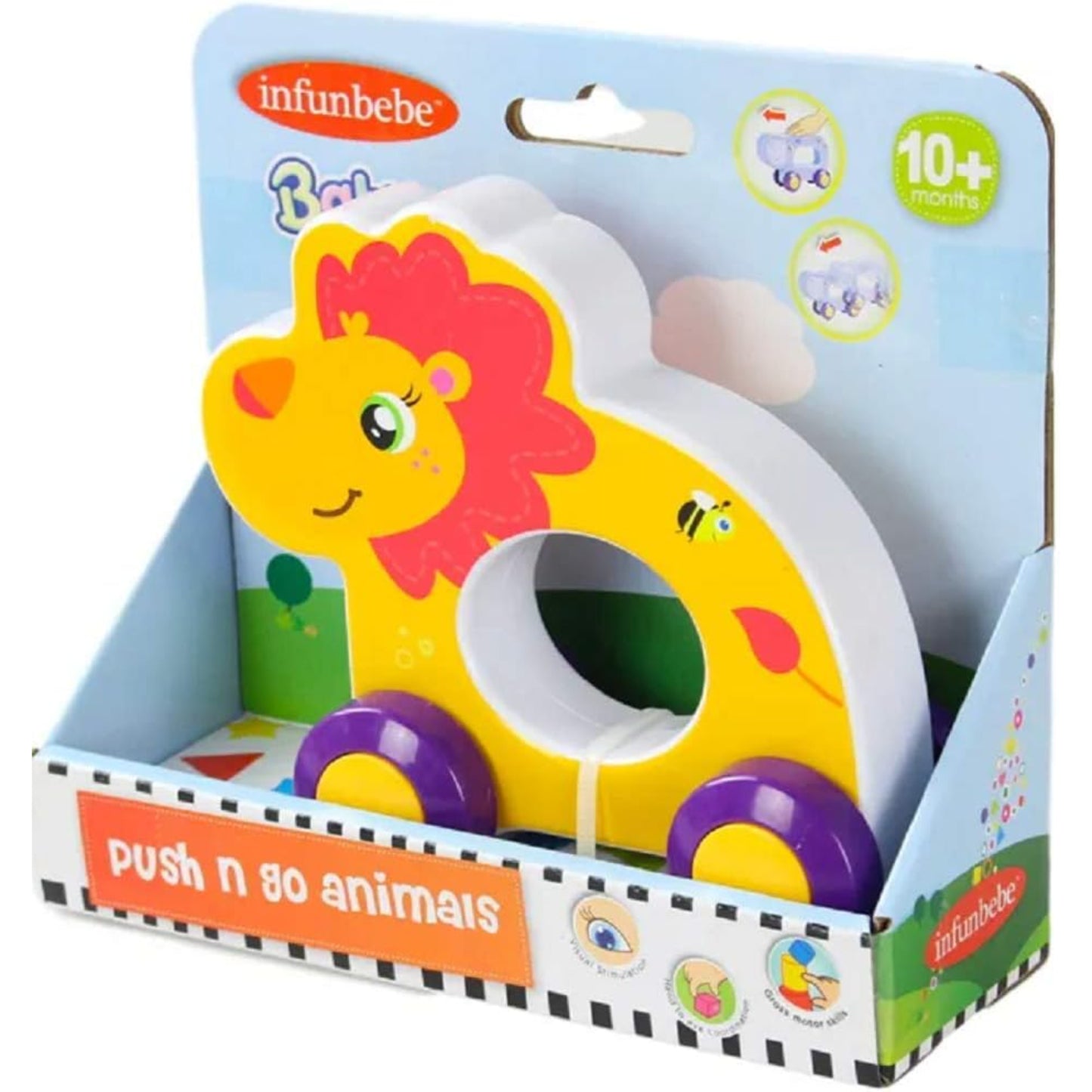 Infunbebe Push n Go Animals - Lion