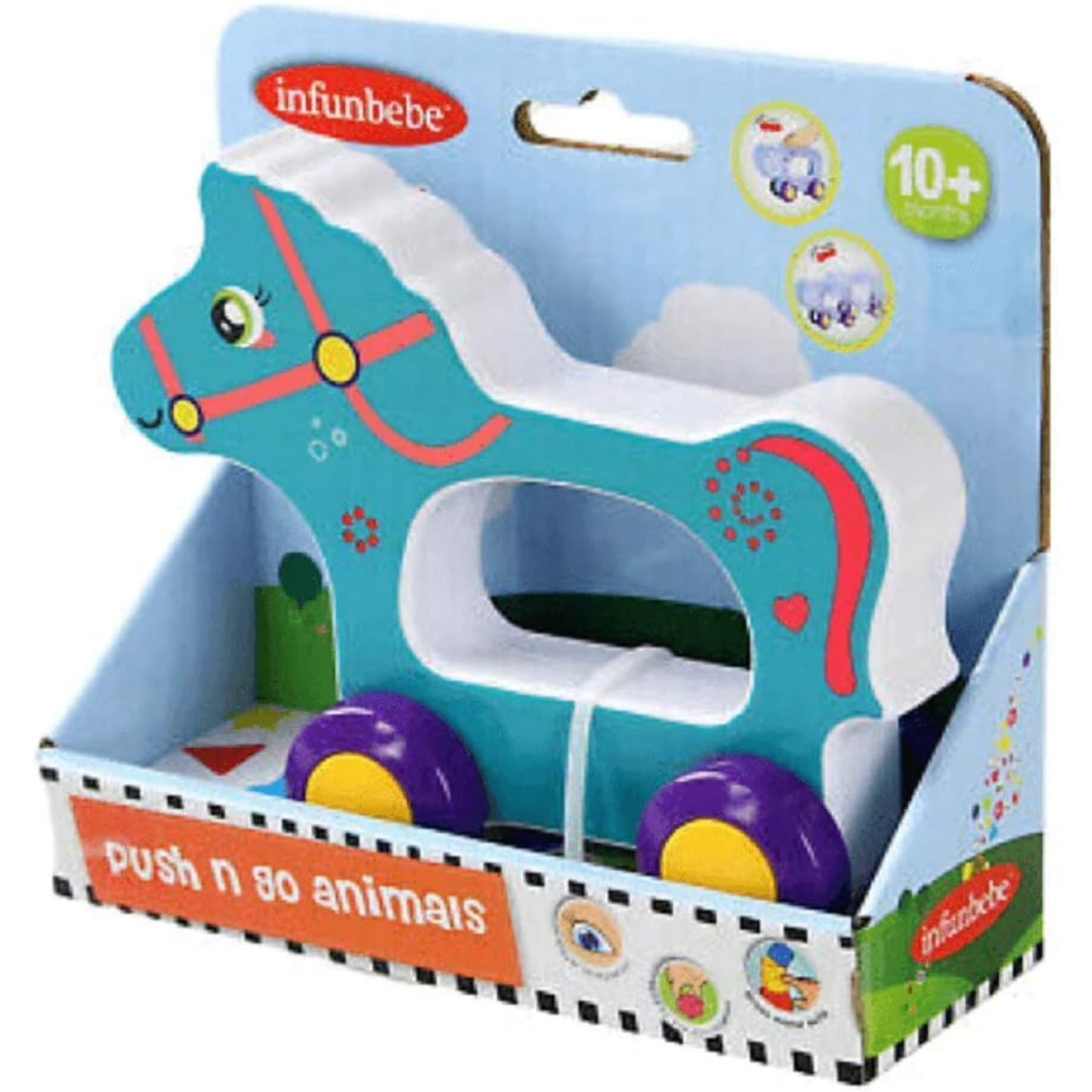 Infunbebe Push n Go Animals - Horse
