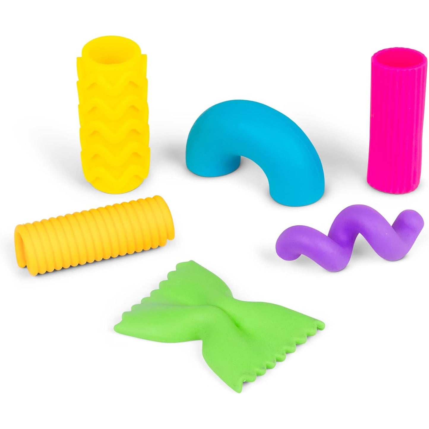SCRUNCHEMS STRETCHY SQUEEZY PASTA SHAPES