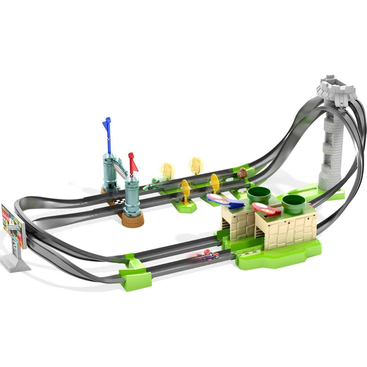 Hot Wheels Mario Kart Circuit Lite Track