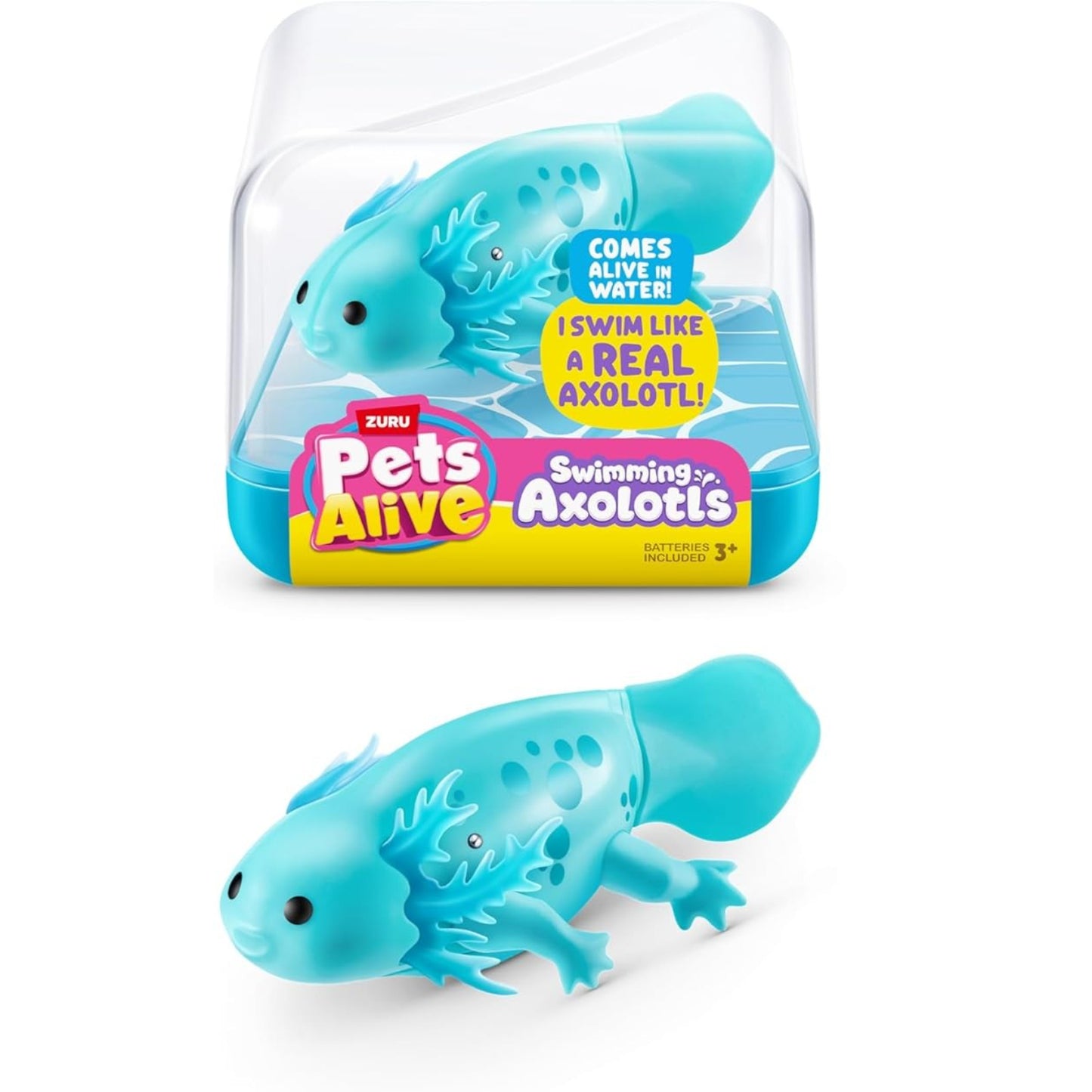 Pets Alive Swimming Axolotl - Blue
