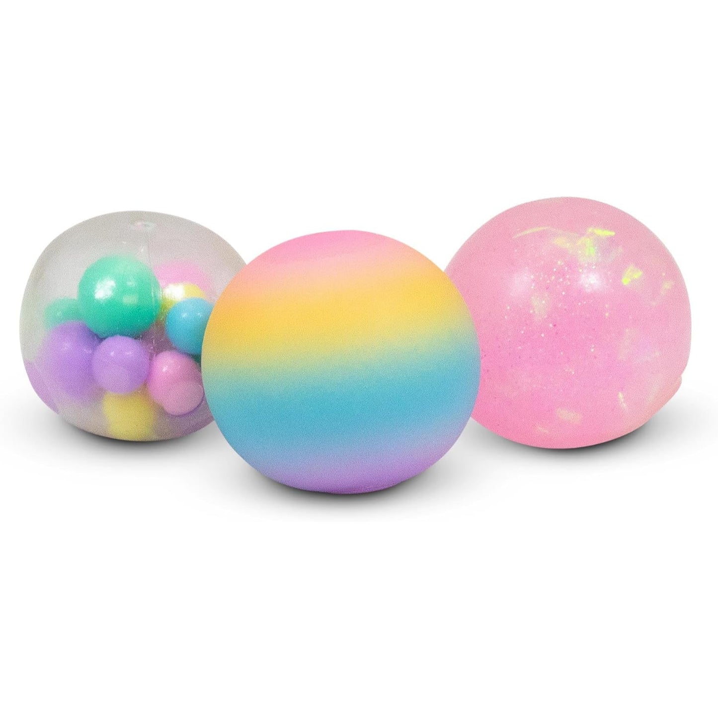 SCRUNCHEMS UNICORN 3PK DIDDY SQUISH BALLS