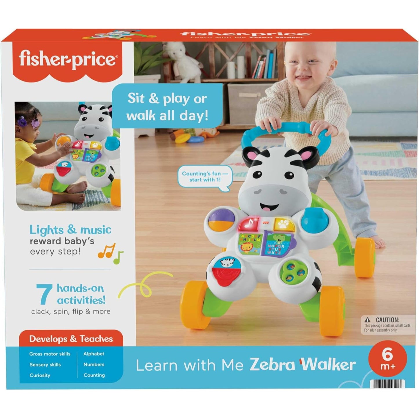 Fisher Price Zebra Baby Walker