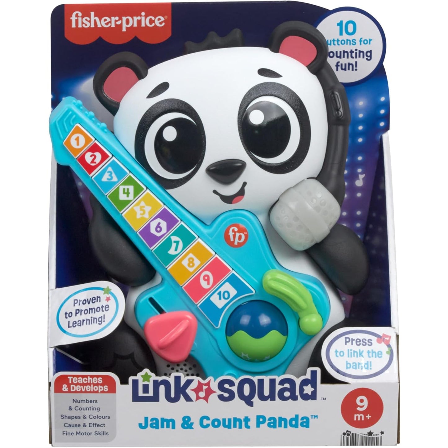 Fisher Price Linkimals Jam and Count Panda