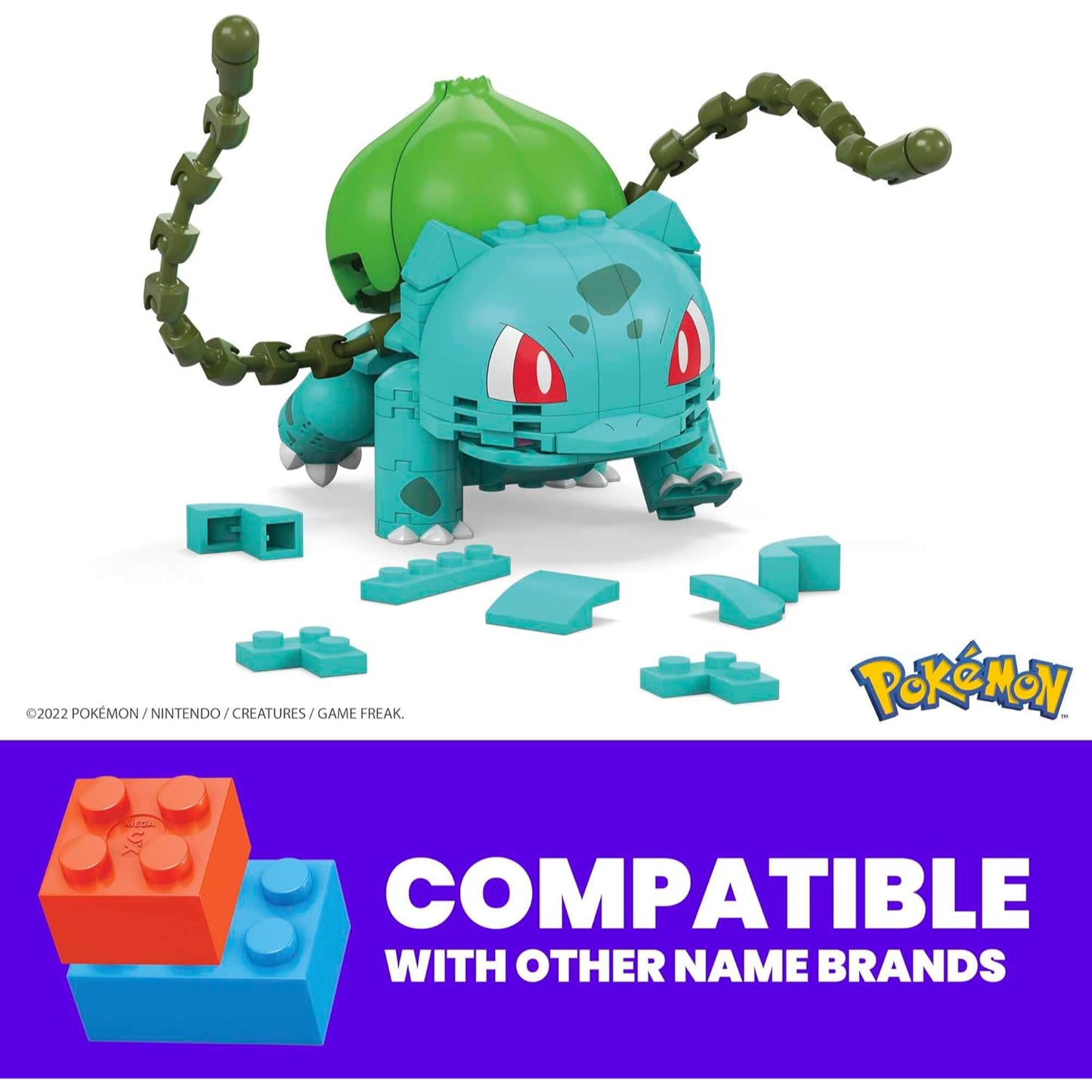 Pokemon Mega Bricks - Bulbasaur