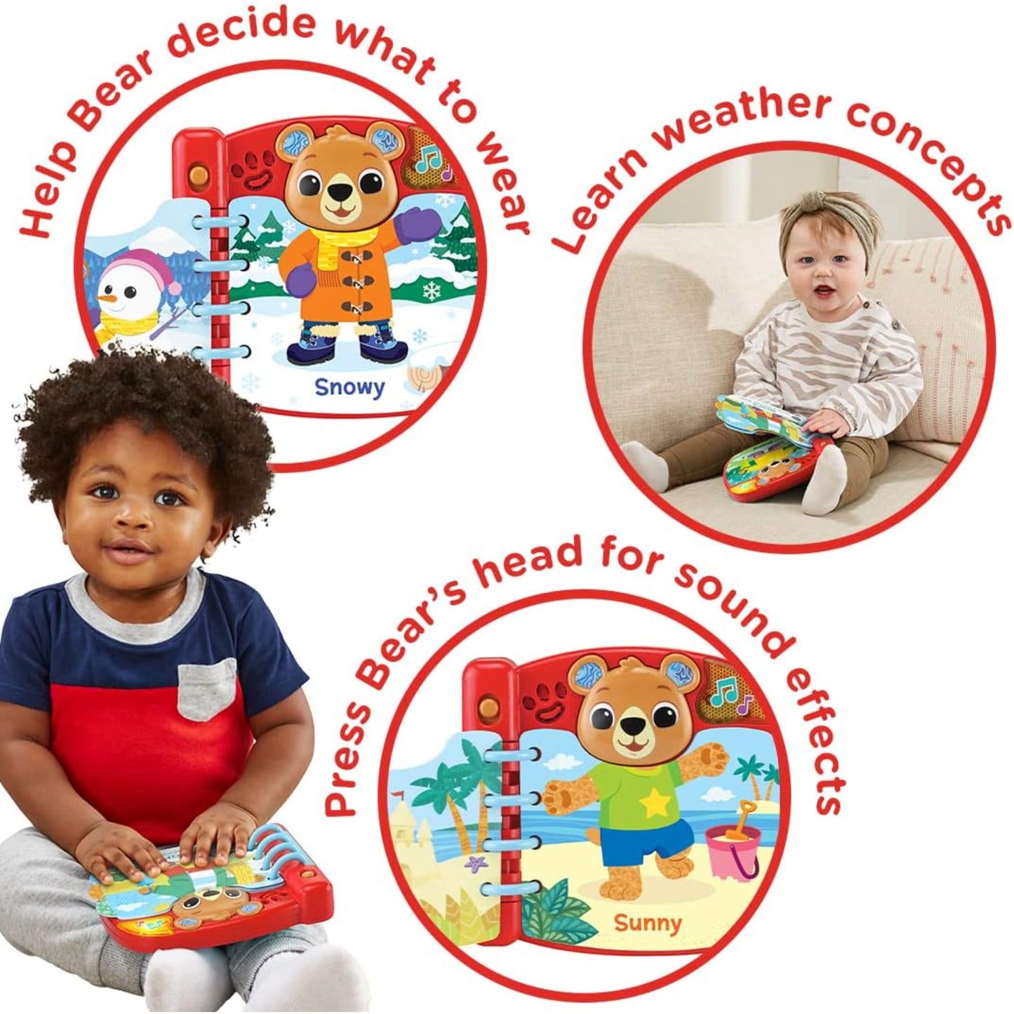 VTECH Four Seasons Dress-Up Book