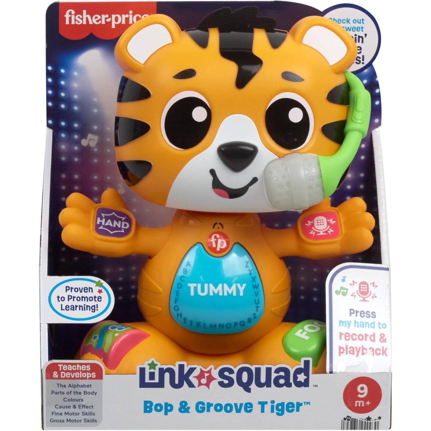 Fisher Price Linkimals Bop and Groove Tiger