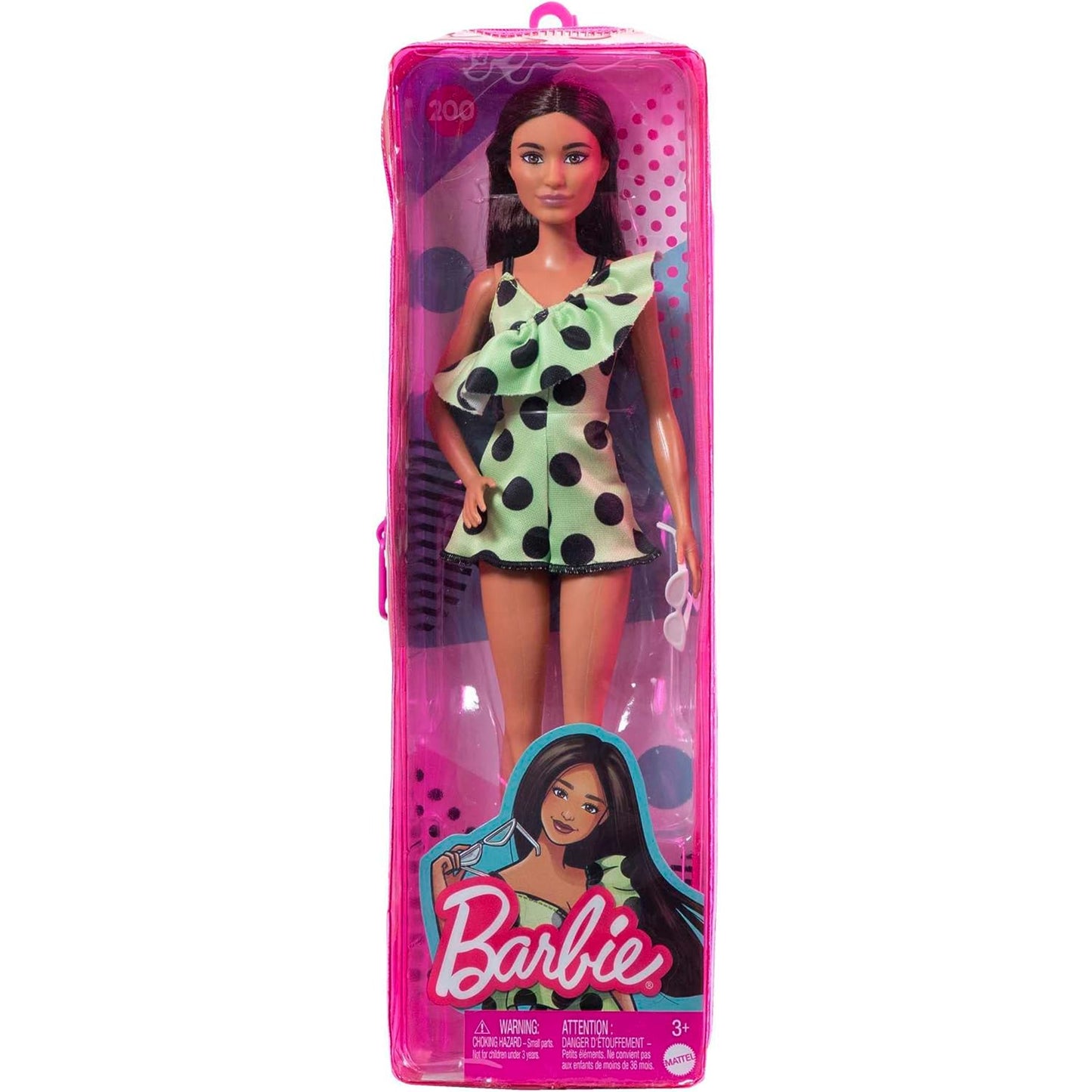 Barbie Fashionista - Polka Dot Romper And Accessories