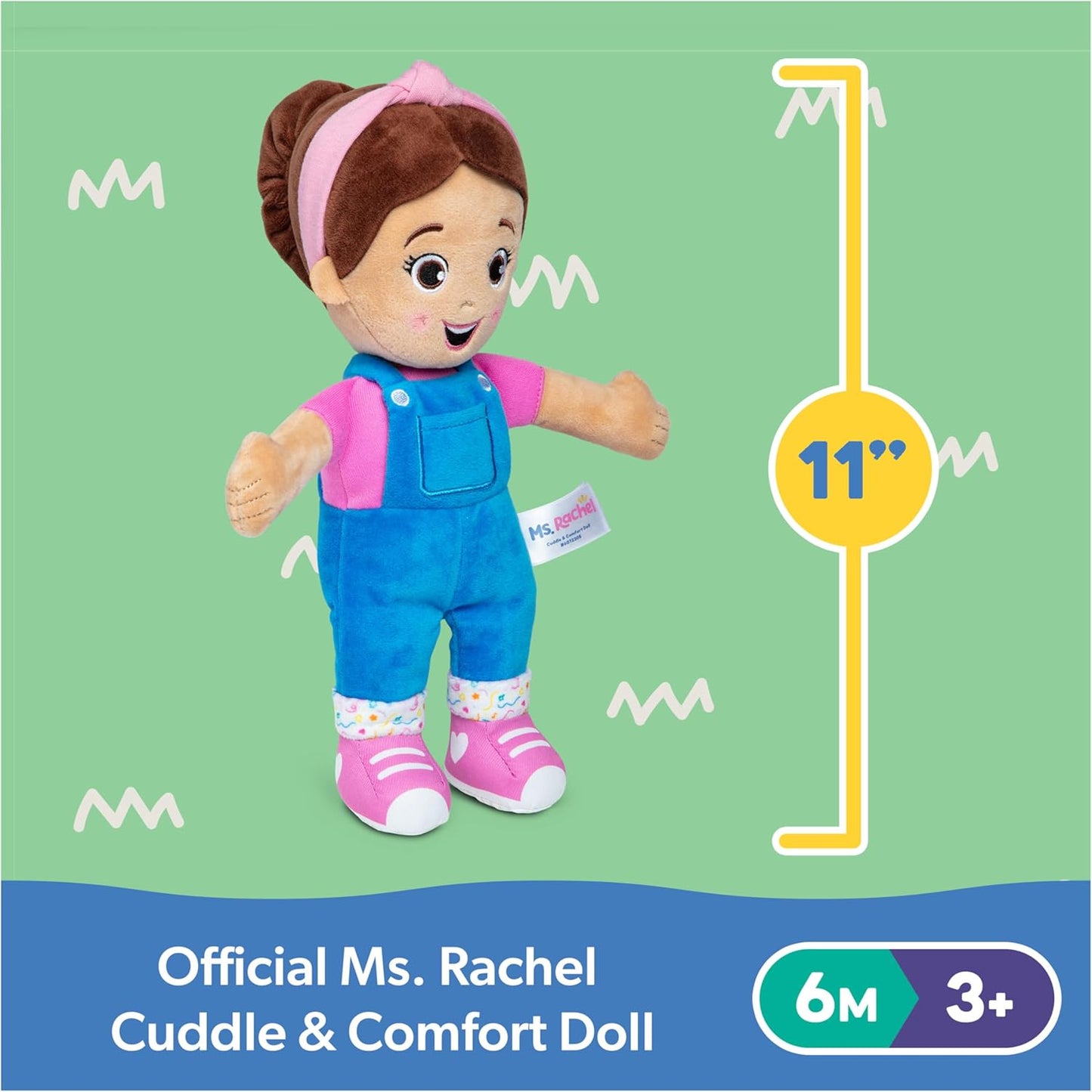 Ms. Rachel Official Cuddle & Comfort Doll