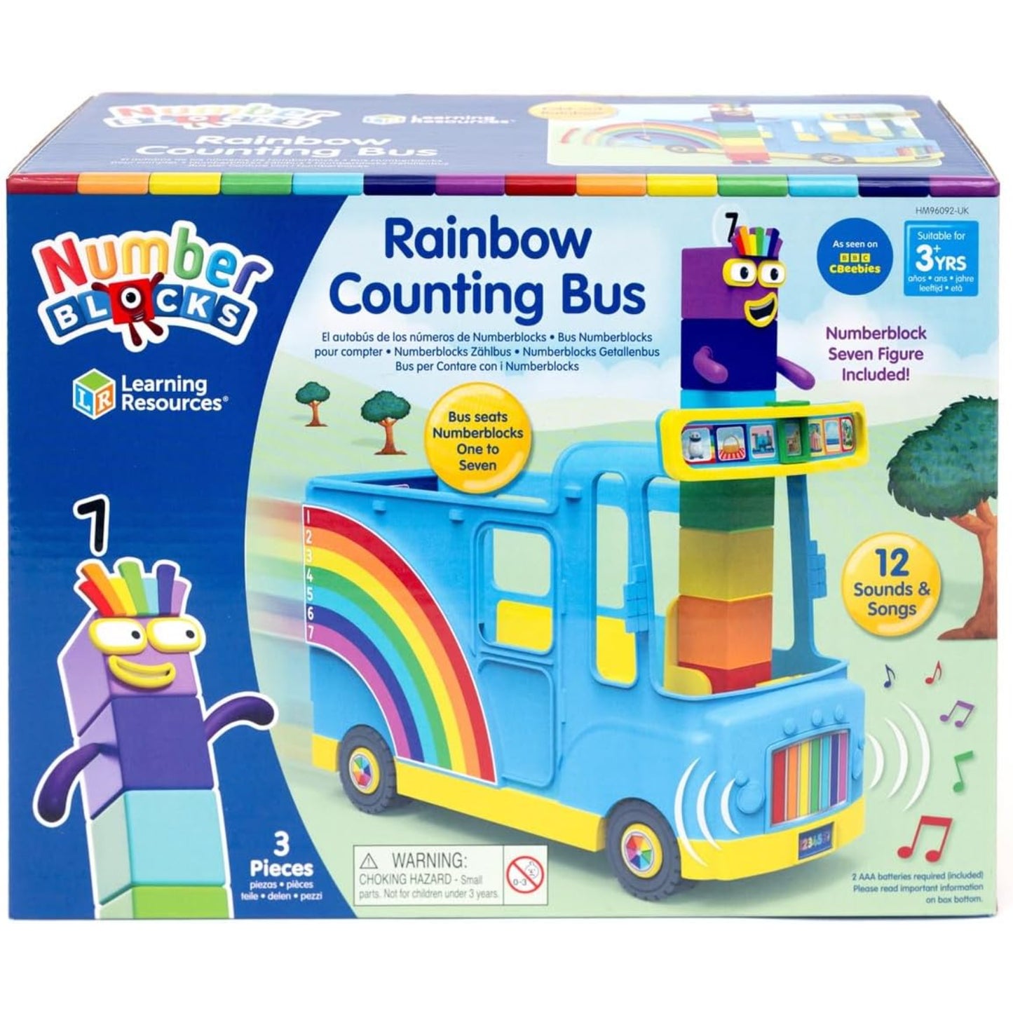 Numberblocks Rainbow Counting Bus