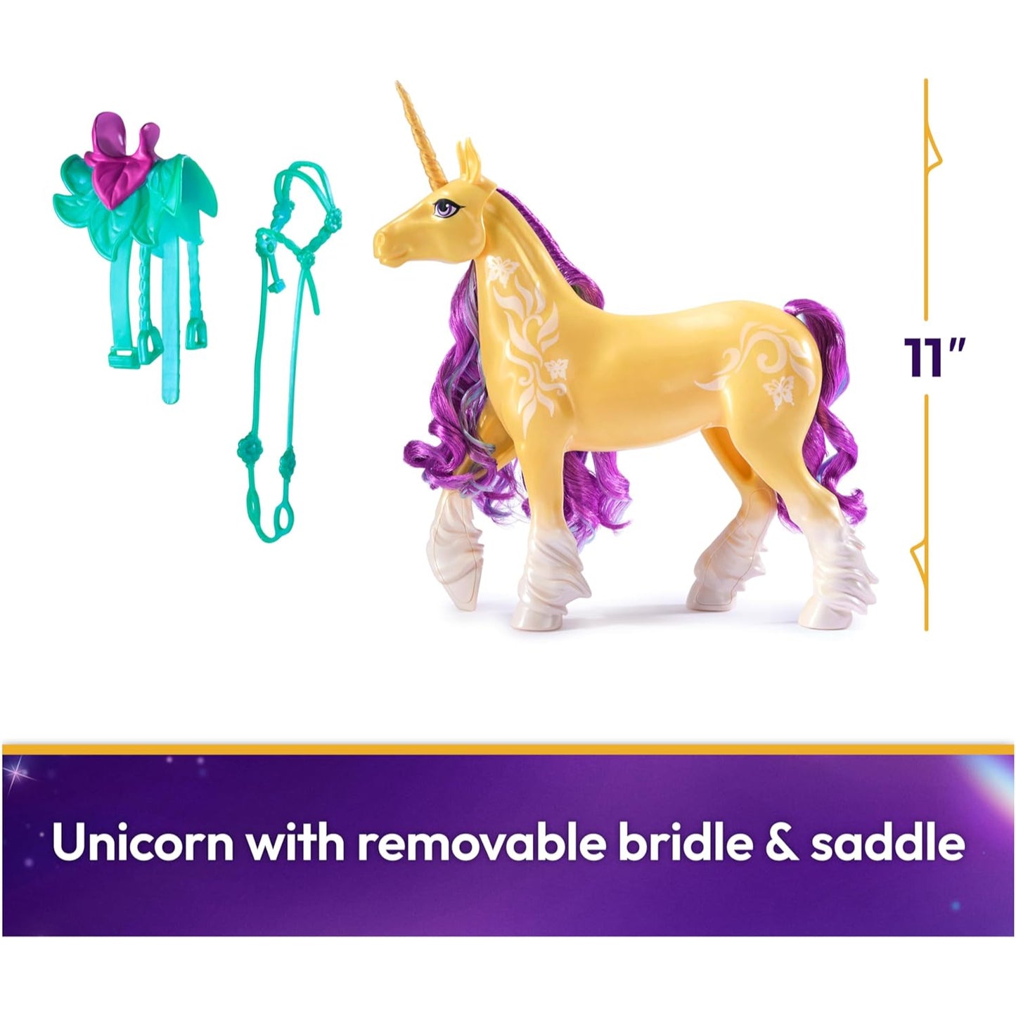 Unicorn Academy Leaf Unicorn - 27.9cm