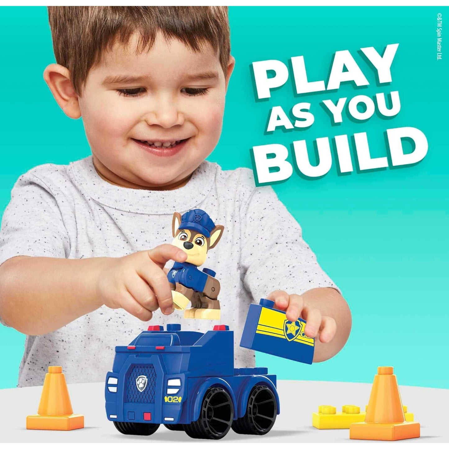 Paw Patrol Mega Bloks Chases Patrol Car
