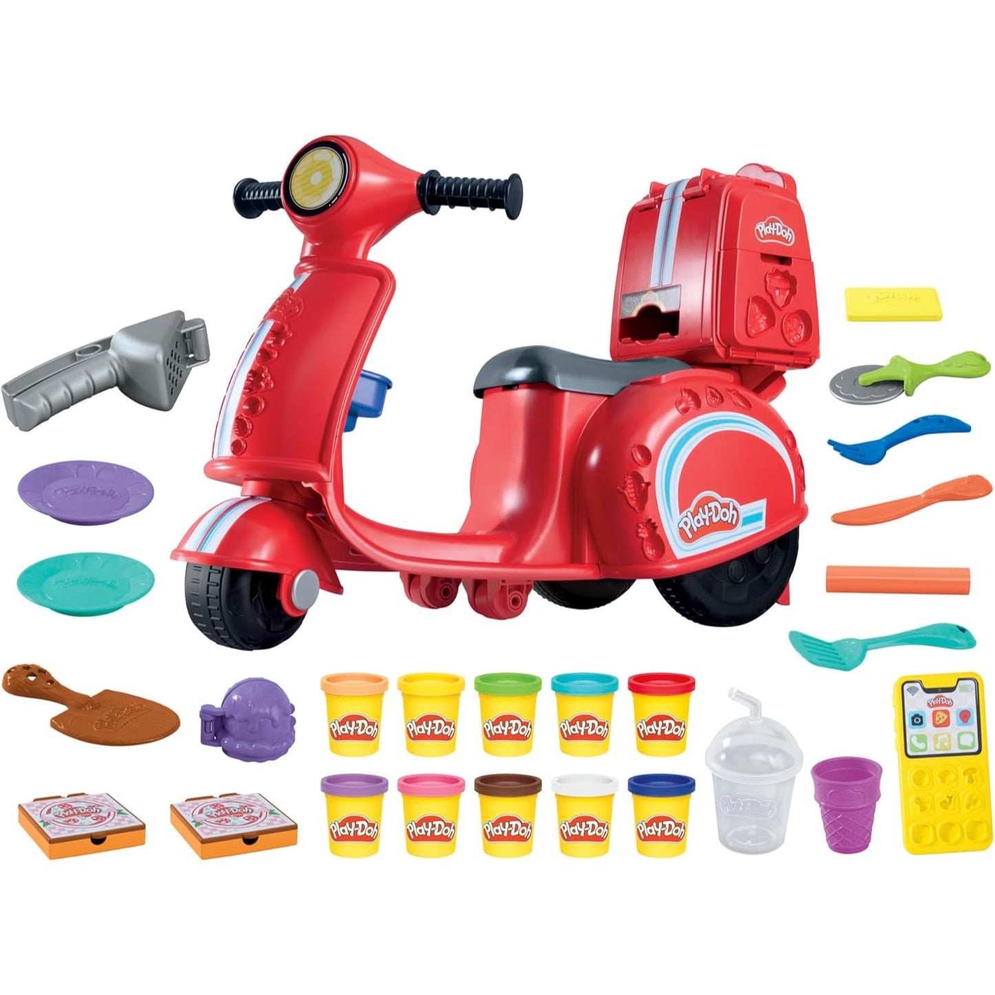 Play Doh Pizza Delivery Scooter