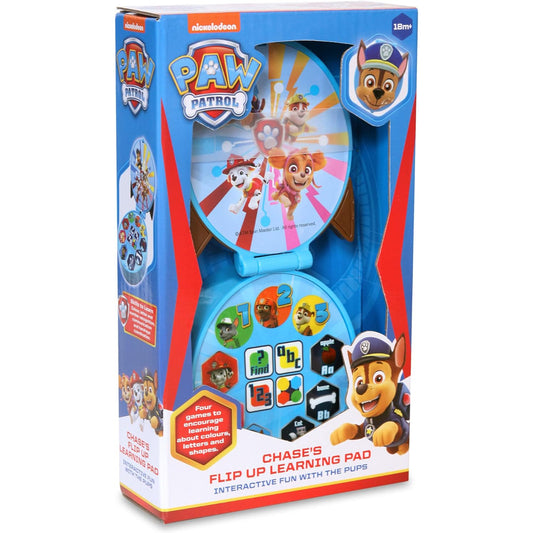 Paw Patrol Chases Flip Up Learning Pad
